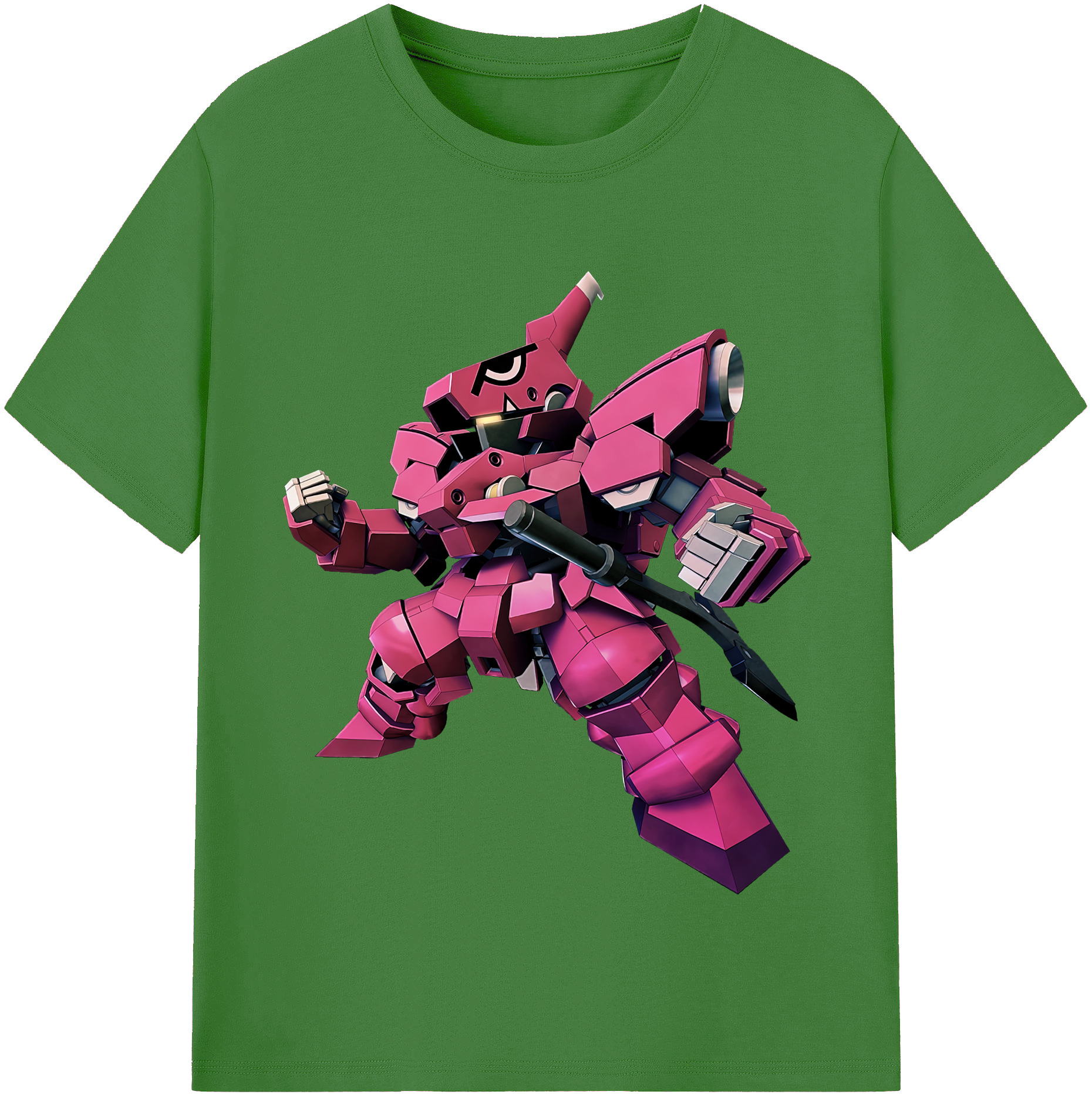 （画像用） 機動戦士ガンダム Mobile Suit Gundam レディースカジュアルプリントTシャツ（綿100％）